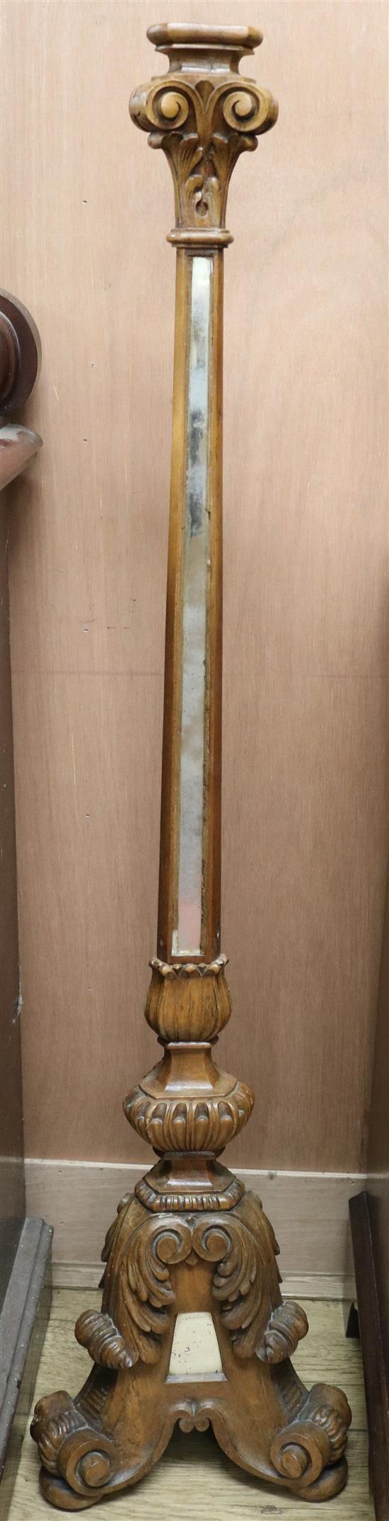 A torchere, W.30cm